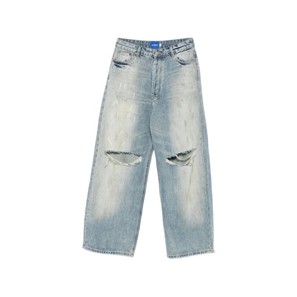 Dagger Blue Denim - Wide-Leg Jeans Men